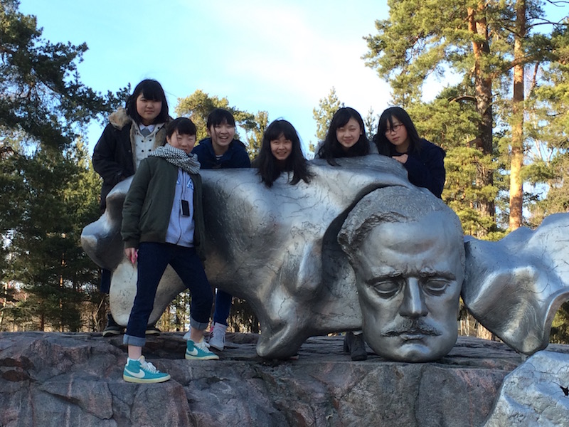 Käynti Sibelius-monumentilla