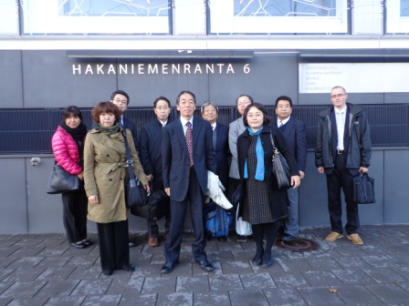 Higashikawan vierailu Opetushallituksessa